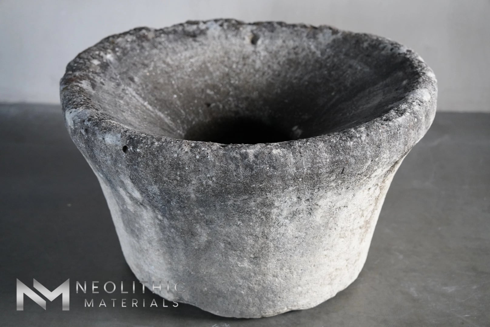French Antique Round Limestone Wellhead