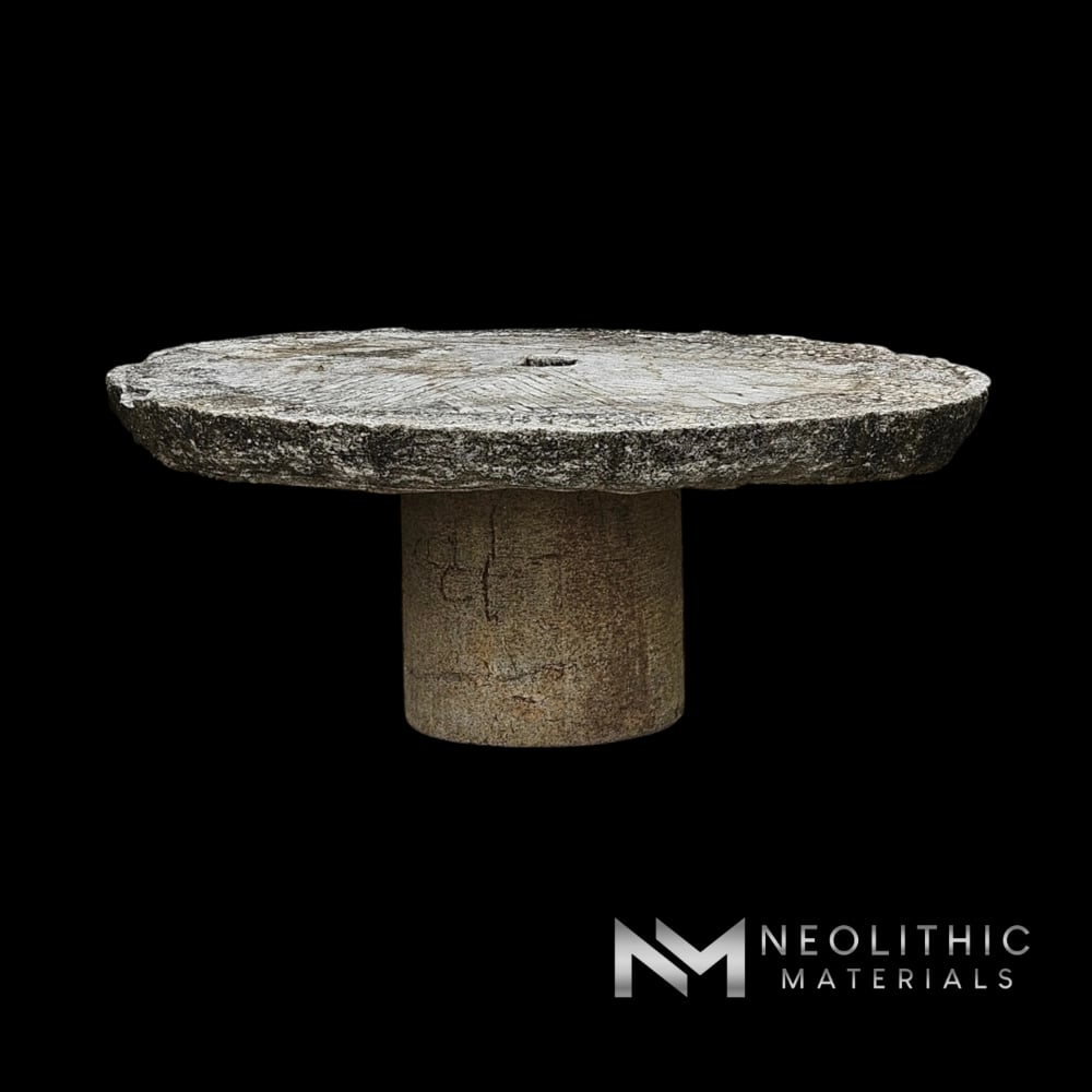 Antique Italian Stone Table and Base