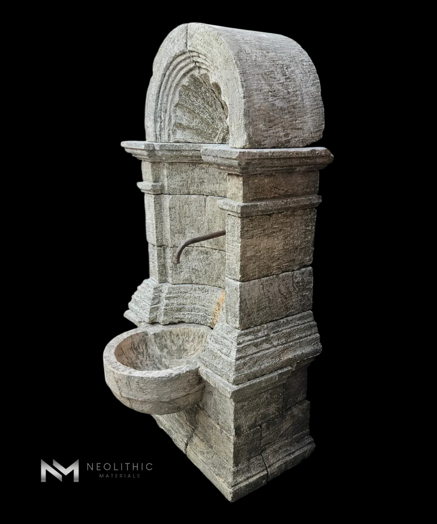 Reclaimed Limestone Fountain - Image 4