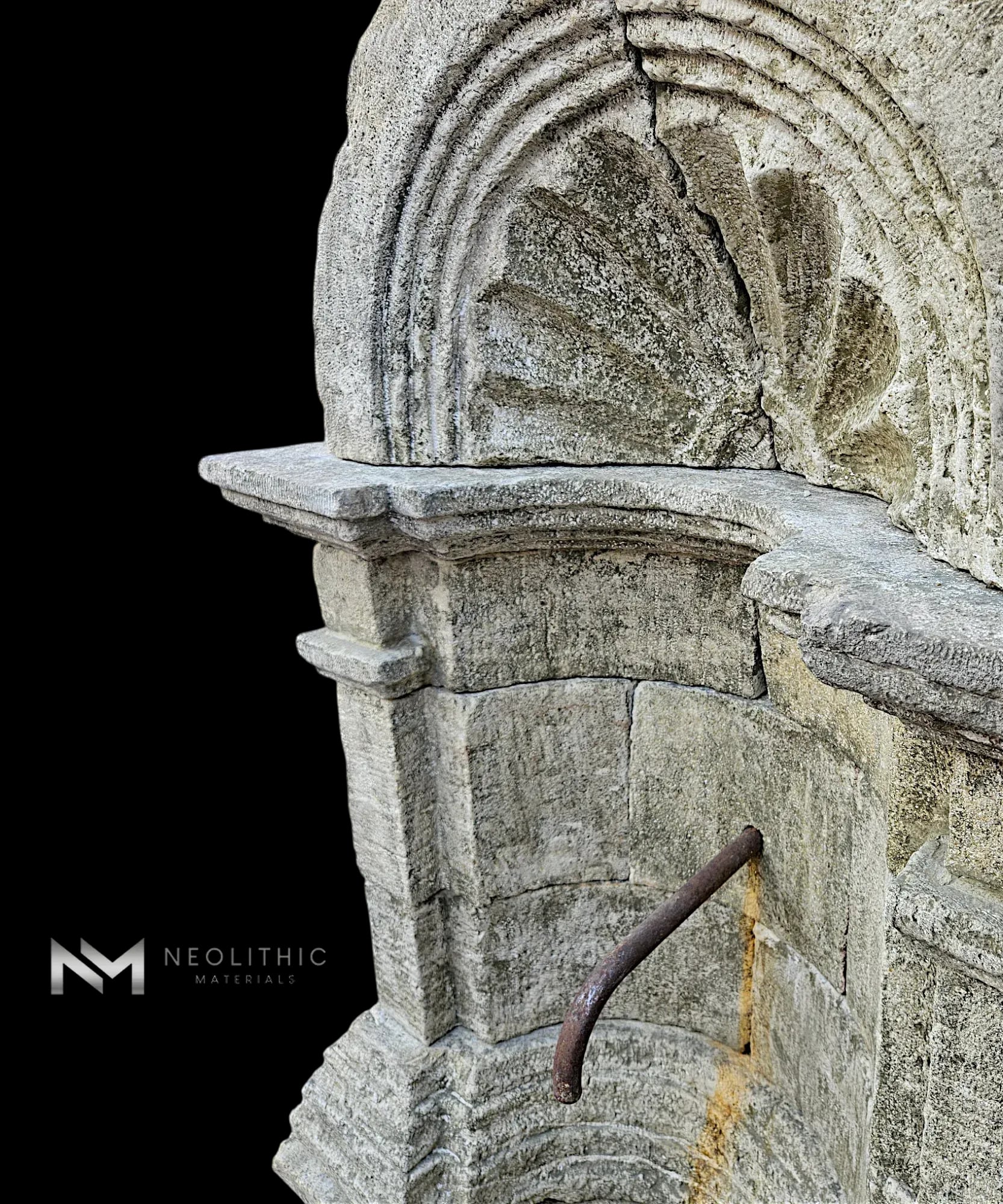 Reclaimed Limestone Fountain - Image 6