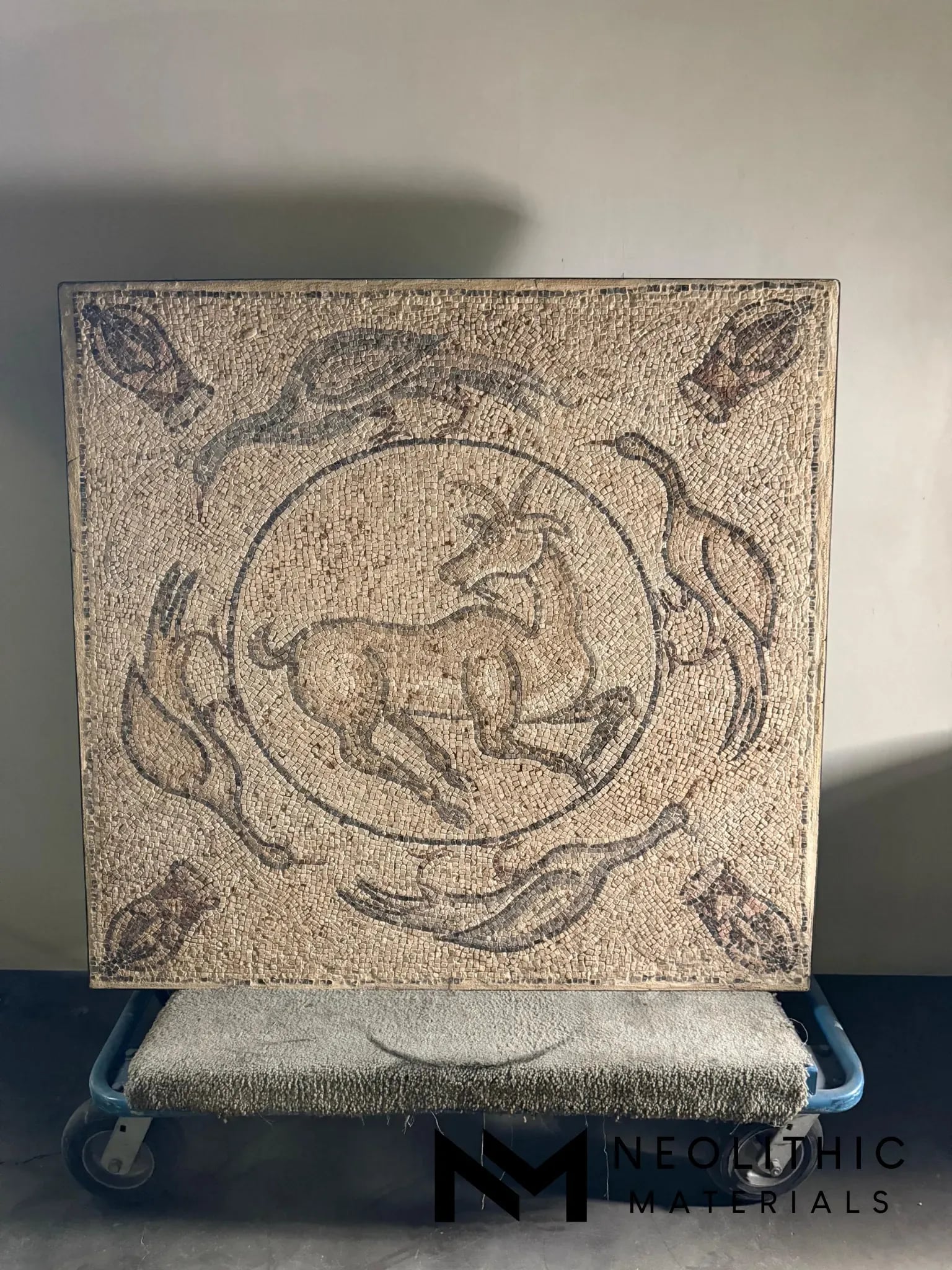 Antique Ancient Italian Mosaic - Image 1