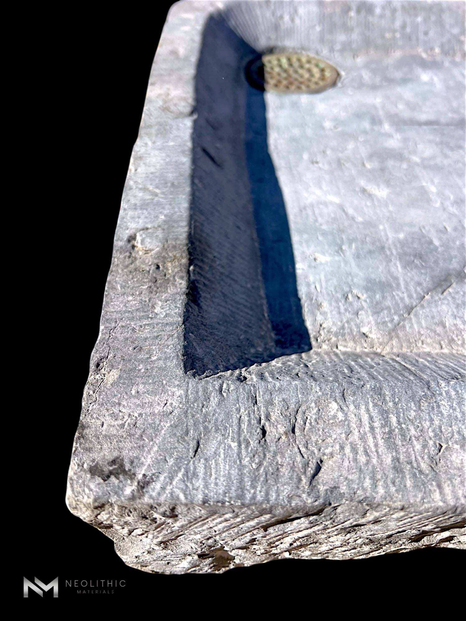 Antique Belgian Bluestone Sink - Image 7