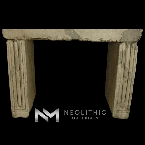 Antique Calcutta Marble Double Sink - Image 1