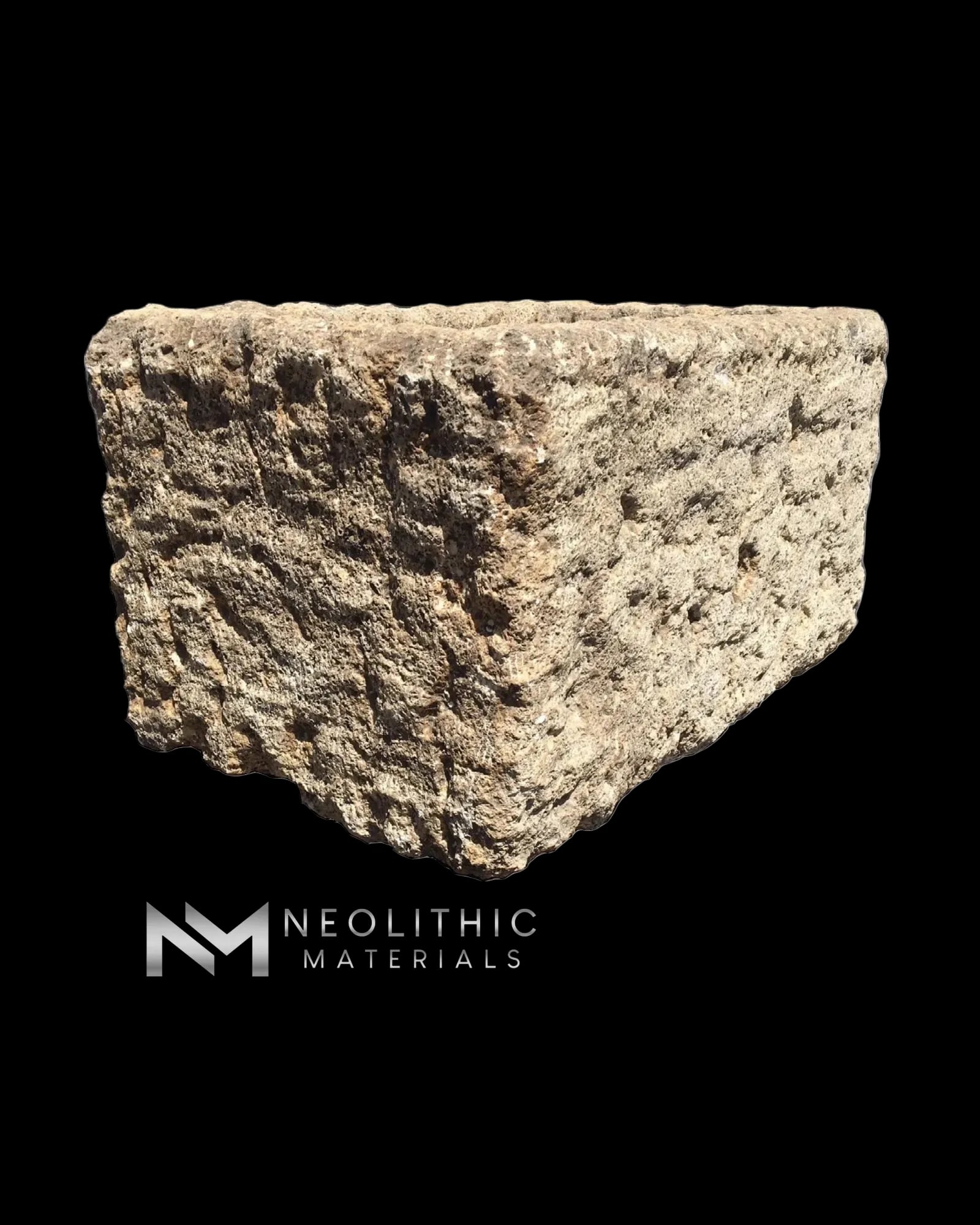 Hand Antiqued Limestone Trough - Image 3