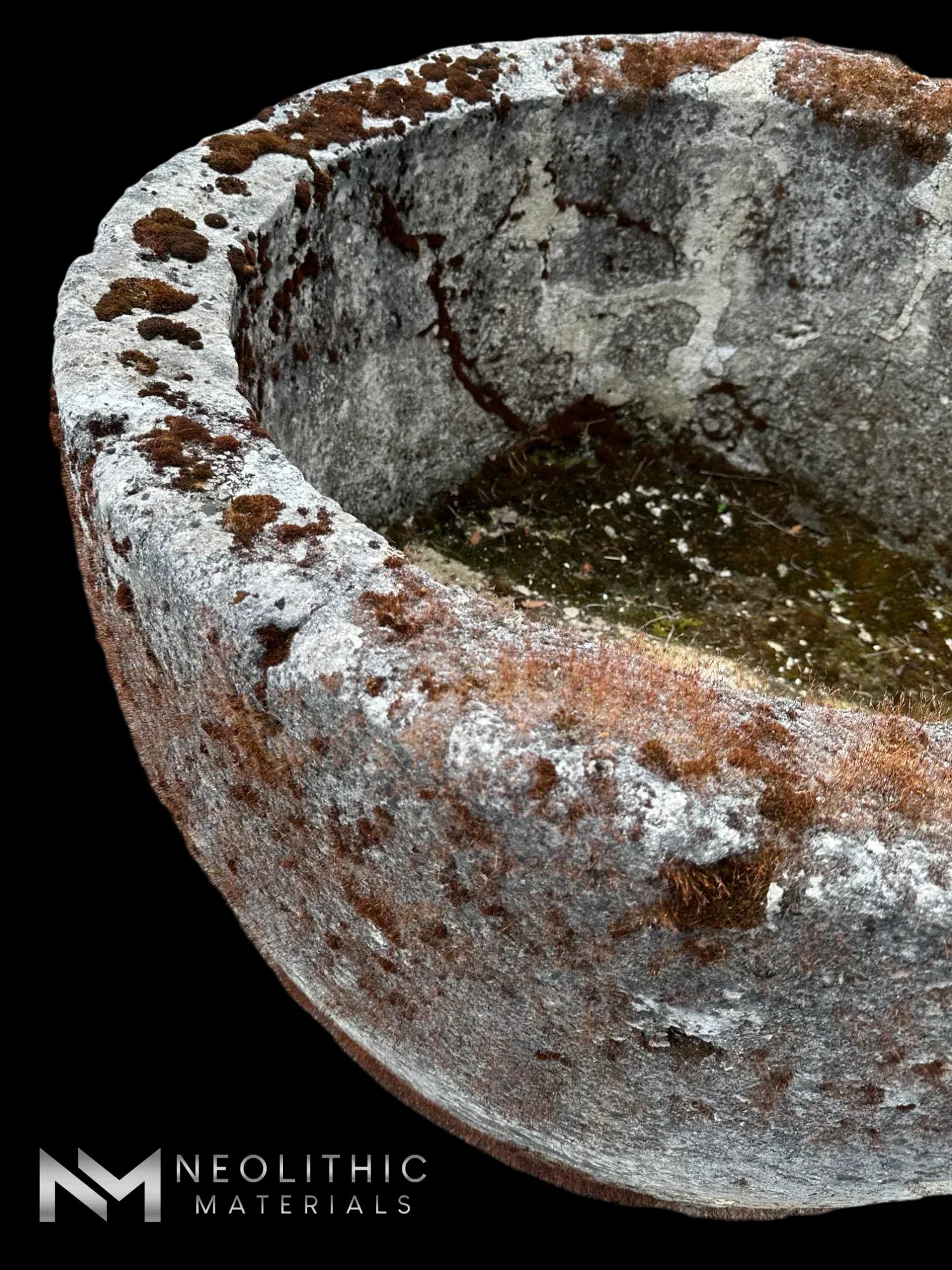Antique French Limestone Trough - Image 5