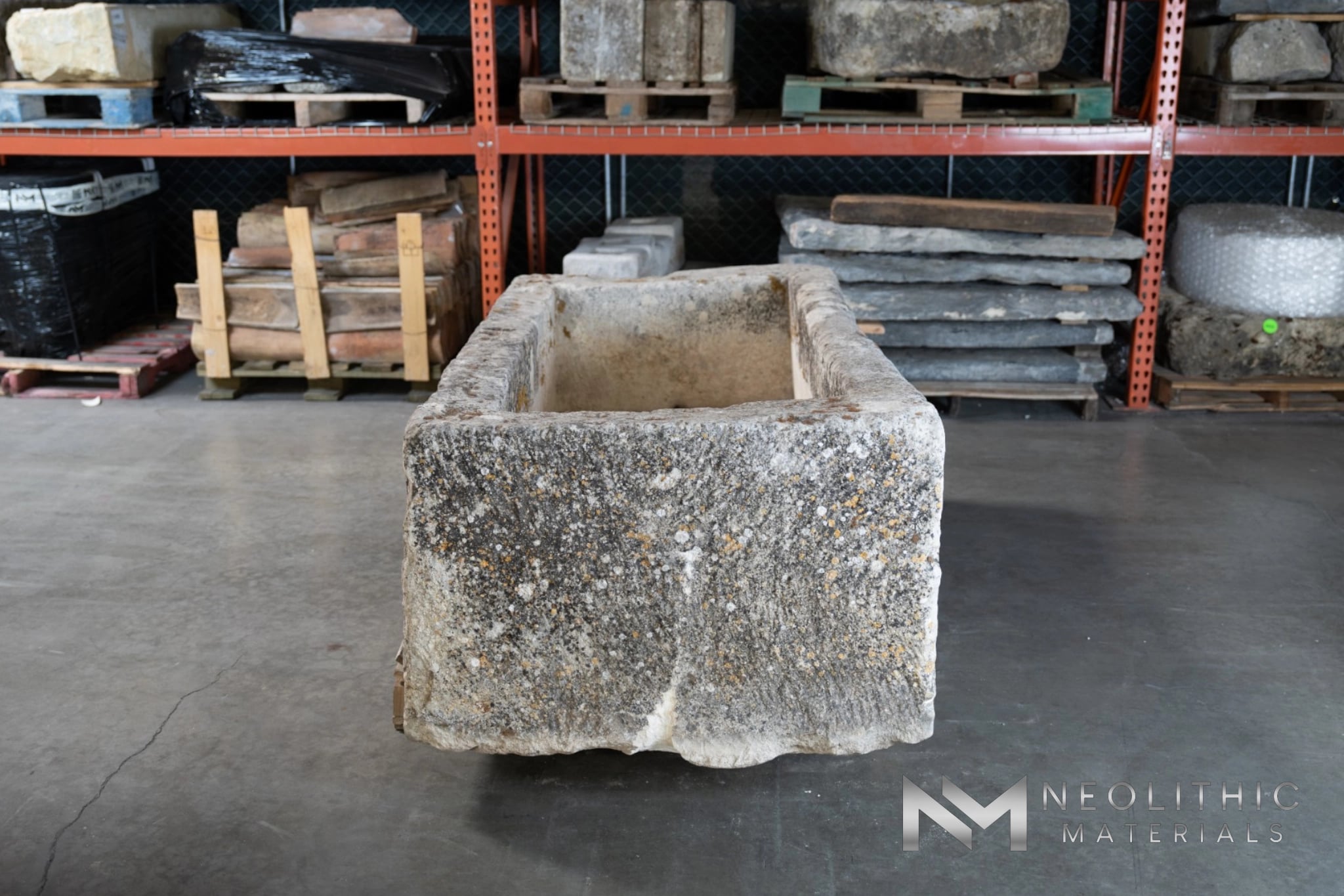 French Antique Limestone Trough - Image 8