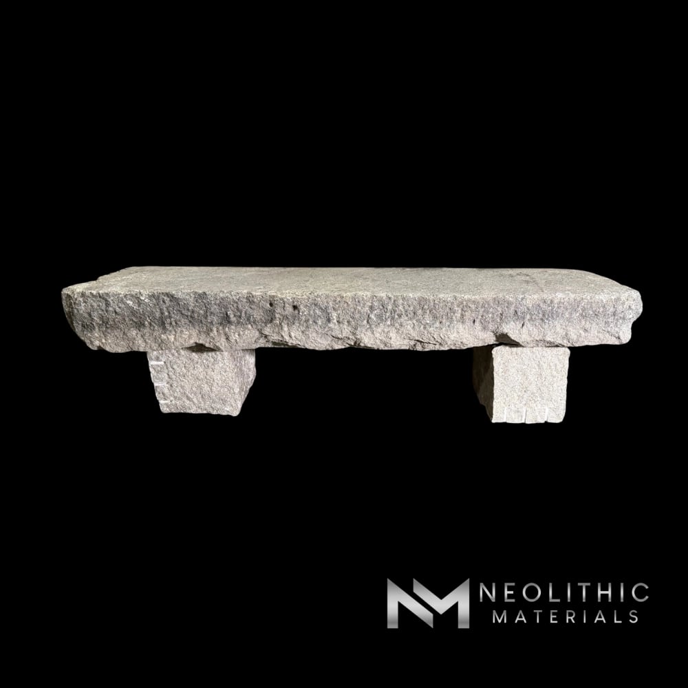Antique Granite Bench
