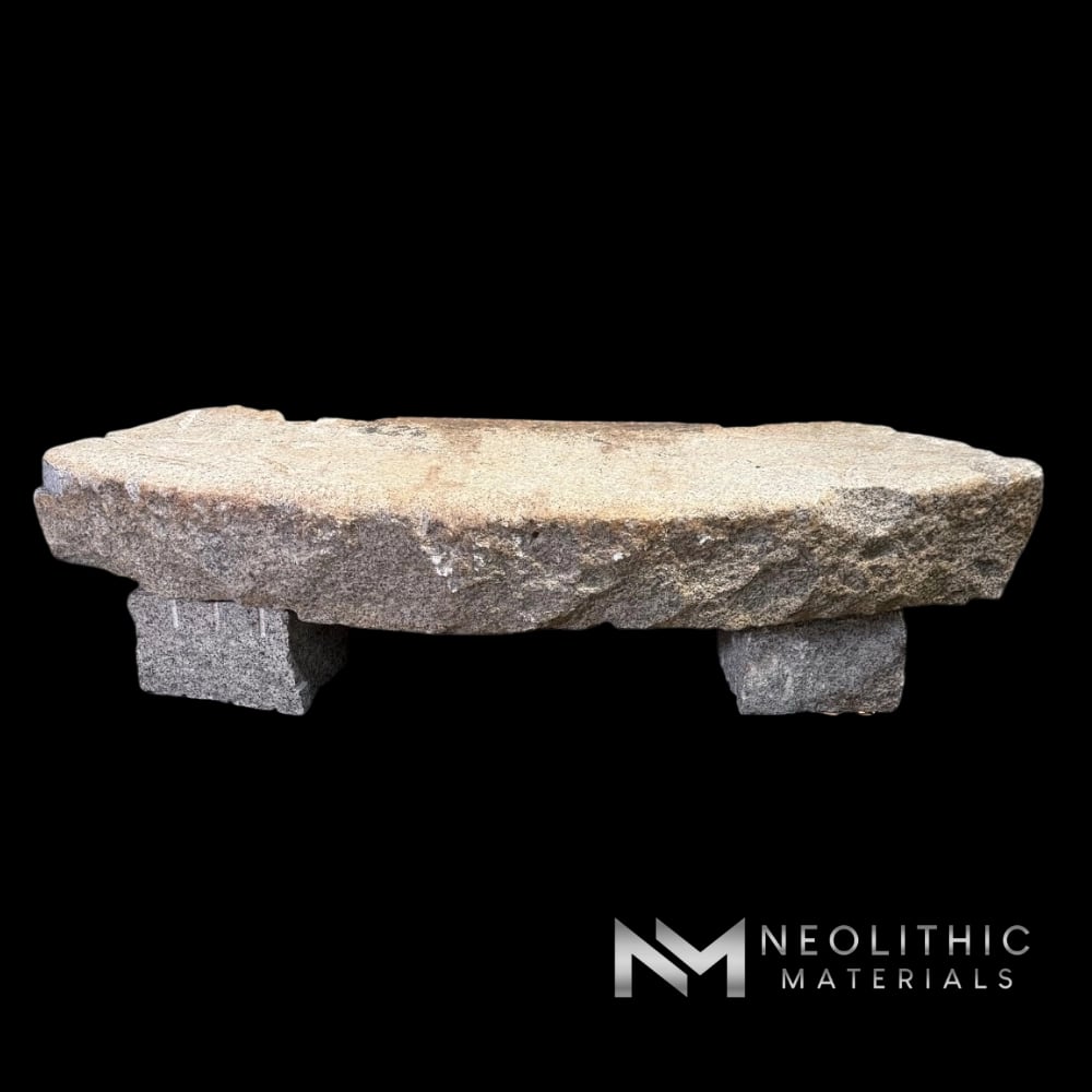 Antique Granite Bench