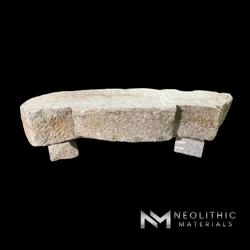 Antique Granite Bench