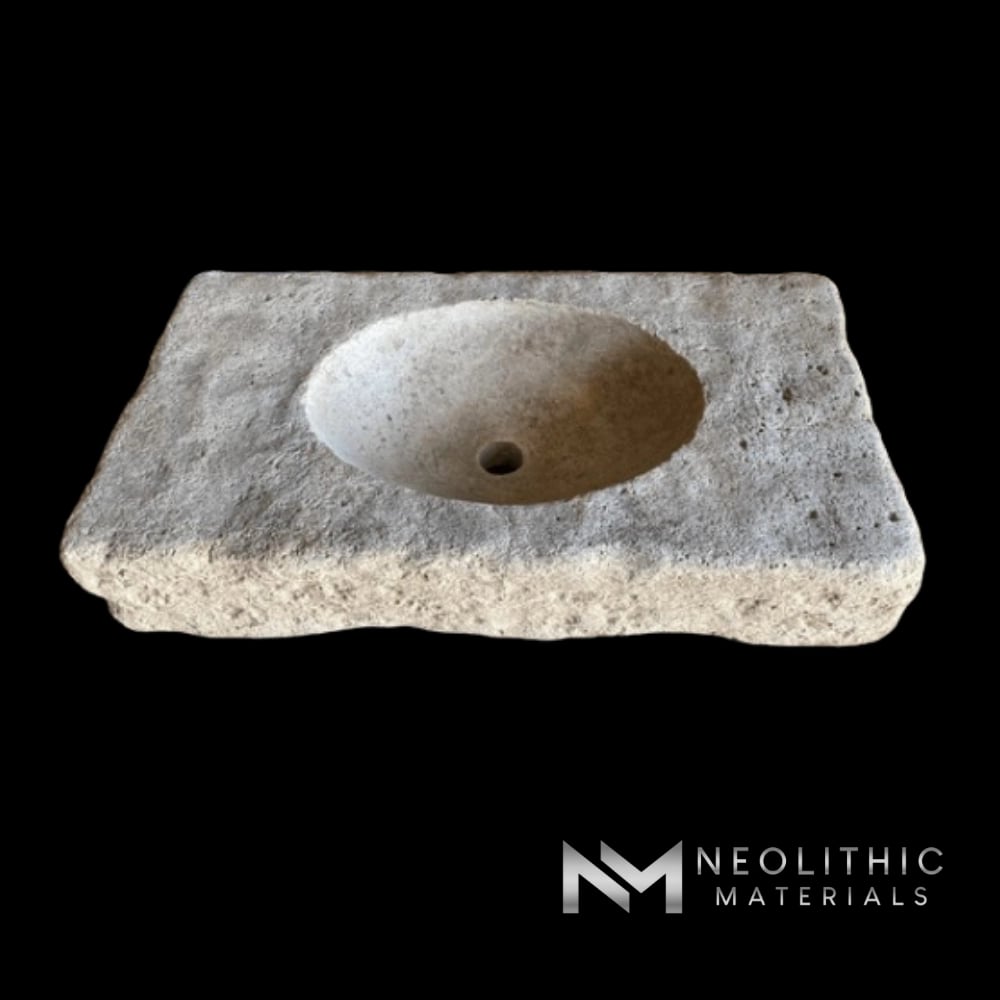 Antique Limestone Sink